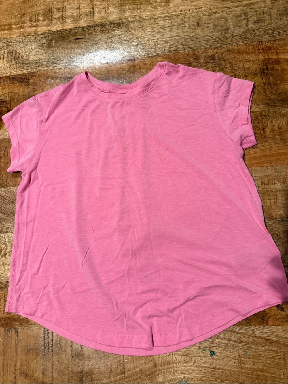 Athleta Girl Pink Short Sleeve Shirt Size Medium 8-10